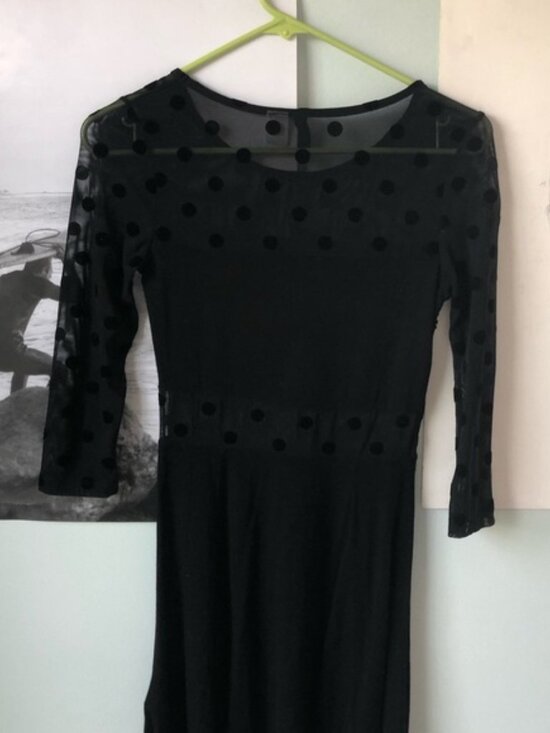 H&M mesh polka dot dress - Picture 2 of 2